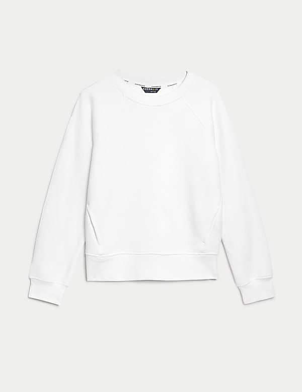 Cotton Rich Crew Neck Sweatshirt - CA