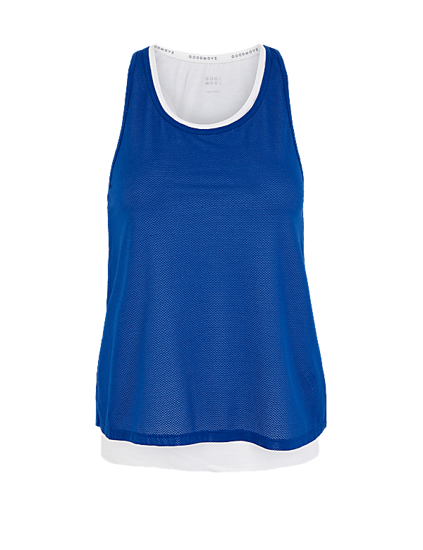 Textured Double Layer Vest