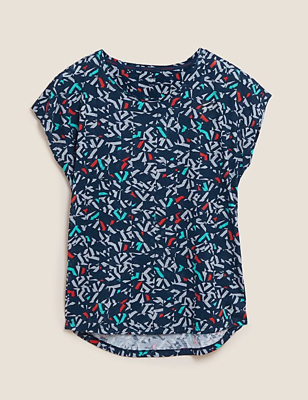 Leichtes, bequemes T-Shirt mit U-Ausschnitt - DE