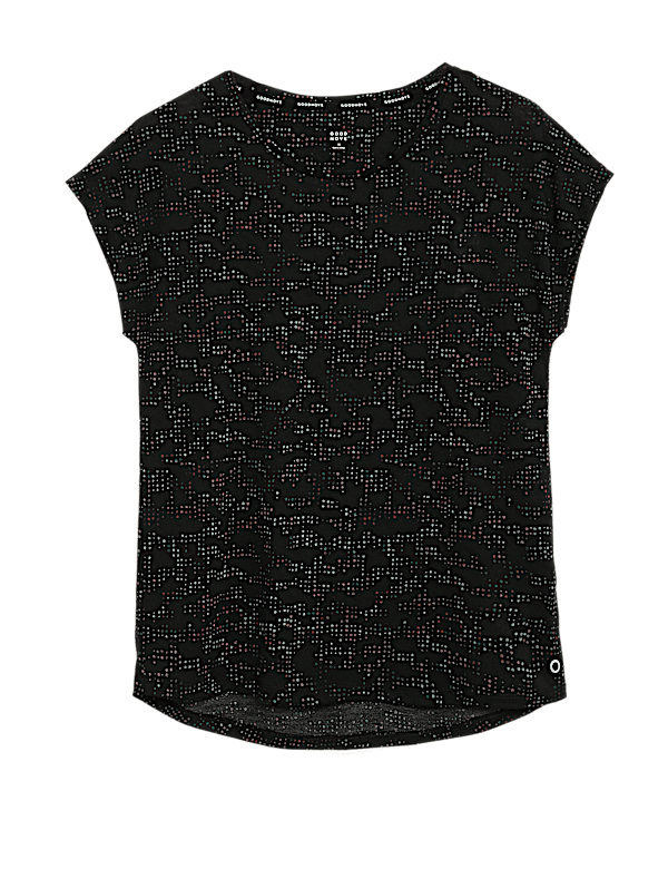 Lightweight Scoop Neck Relaxed T-Shirt