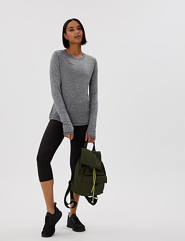 Merinotec Crew Neck Long Sleeve Top