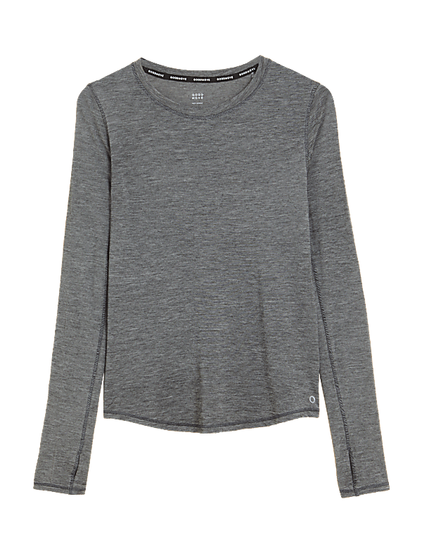 Merinotec Crew Neck Long Sleeve Top