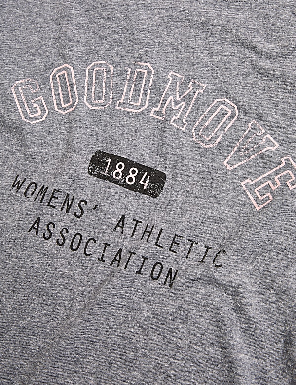 Slogan Crew Neck Relaxed T-Shirt