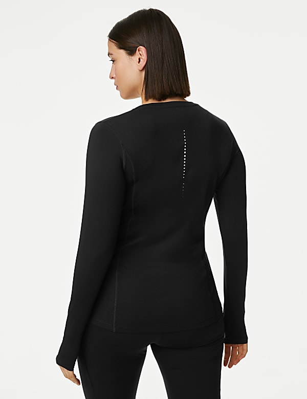 Scoop Neck Long Sleeve Top