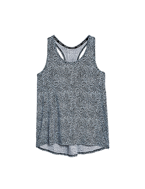 Scoop Neck Relaxed Sleeveless Yoga Top