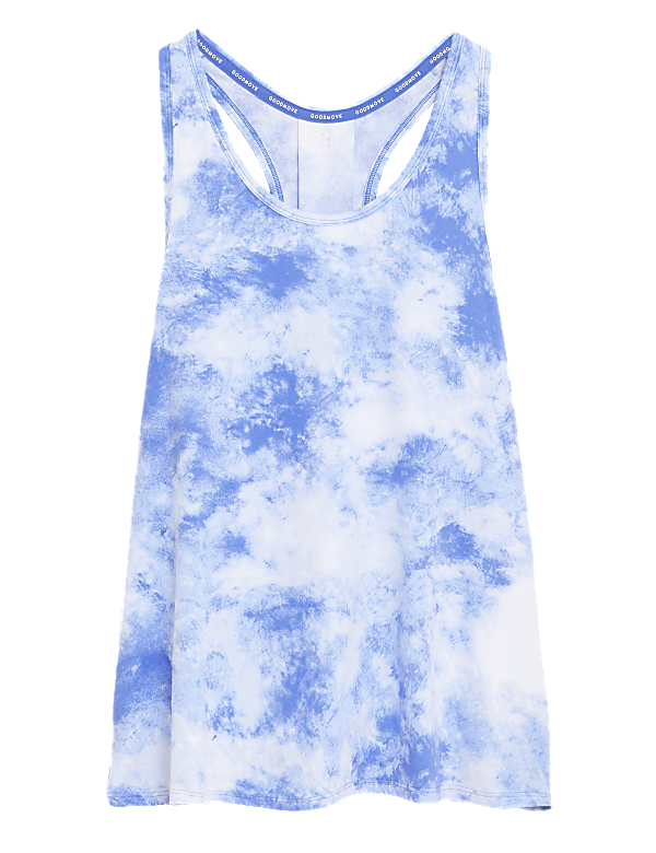 Scoop Neck Relaxed Sleeveless Yoga Top
