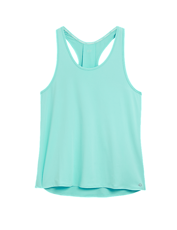 Relaxed Pleat Back Yoga Vest