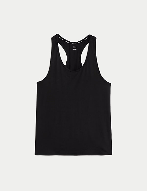 Relaxed Pleat Back Yoga Vest - MX