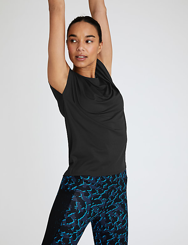Mesh Back Relaxed T-Shirt