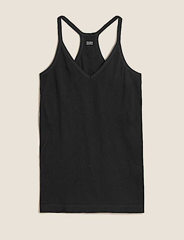 V-Neck Seamless Vest Top