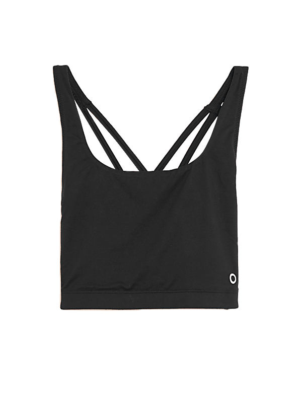Cross Back Crop Top