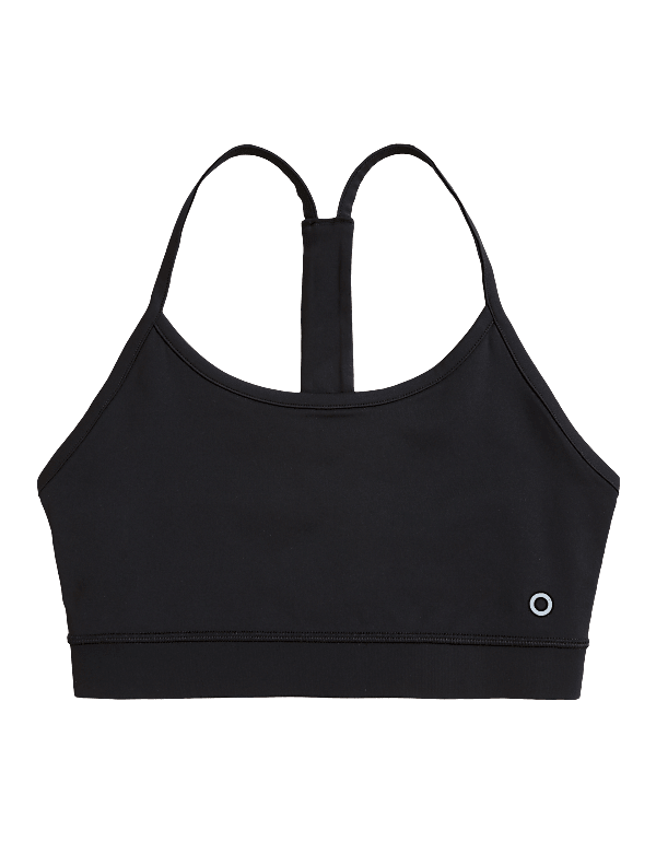 Scoop Neck Bar Back Crop Top