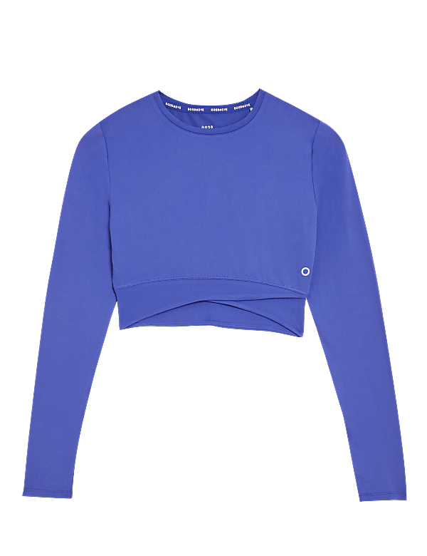 Long Sleeve Yoga Crop Top