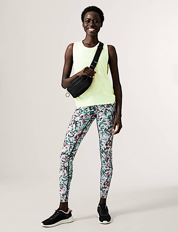 Crew Neck Relaxed Sleeveless Vest Top