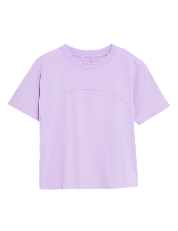 Pure Cotton Oversized Cropped T-Shirt