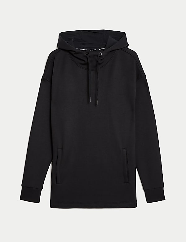Hooded Relaxed Long Sleeve Yoga Hoodie - VN