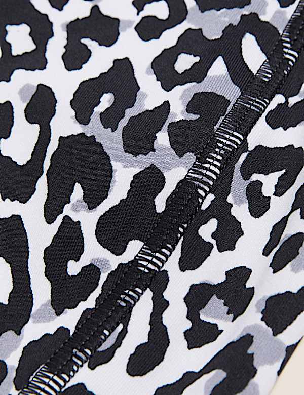 Printed Scoop Neck Cropped Vest Top '