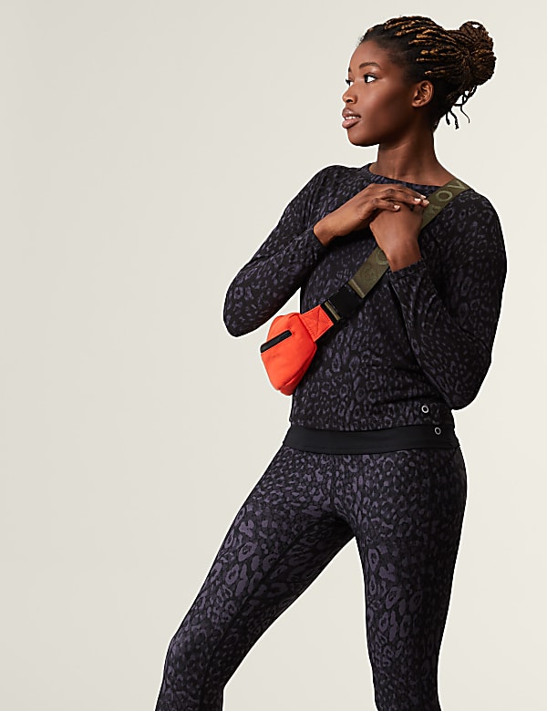 Scoop Neck 2-in-1 Long Sleeve Top