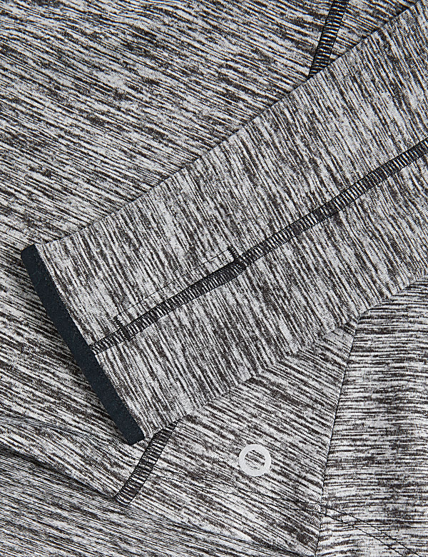 Funnel Neck Half Zip Running Top