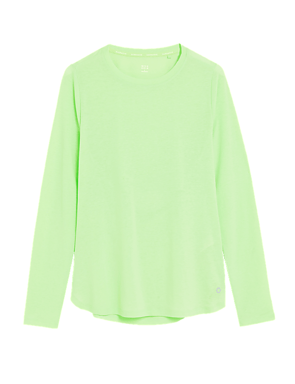Scoop Neck Open Back Relaxed Yoga Top