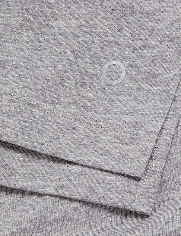 Pure Cotton Scoop Neck Oversized T-Shirt