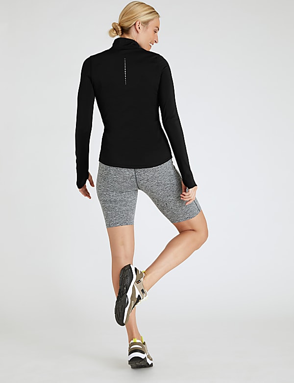 Half Zip Long Sleeve Running Top