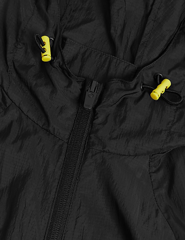 Lightweight Hooded Running Jacket