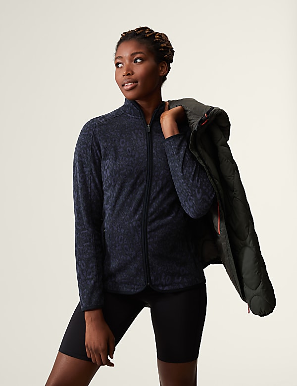 Fleece jacket m&s hot sale