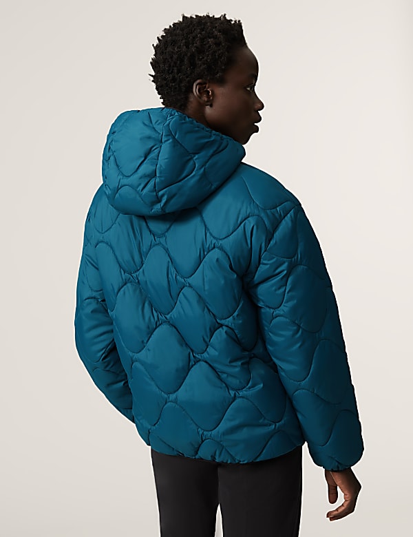 Quilted Hooded Puffer Jacket