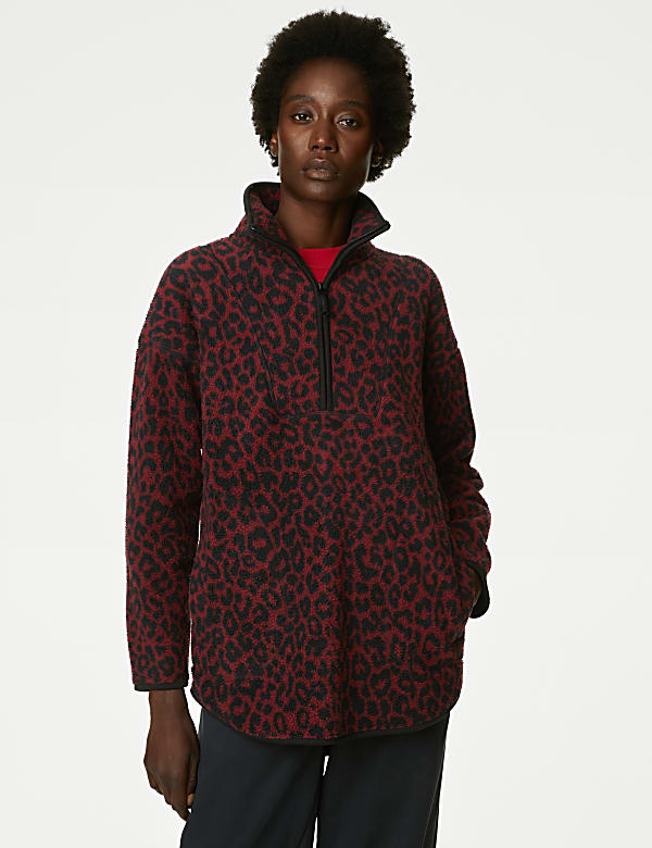 Animal fleece jacket store