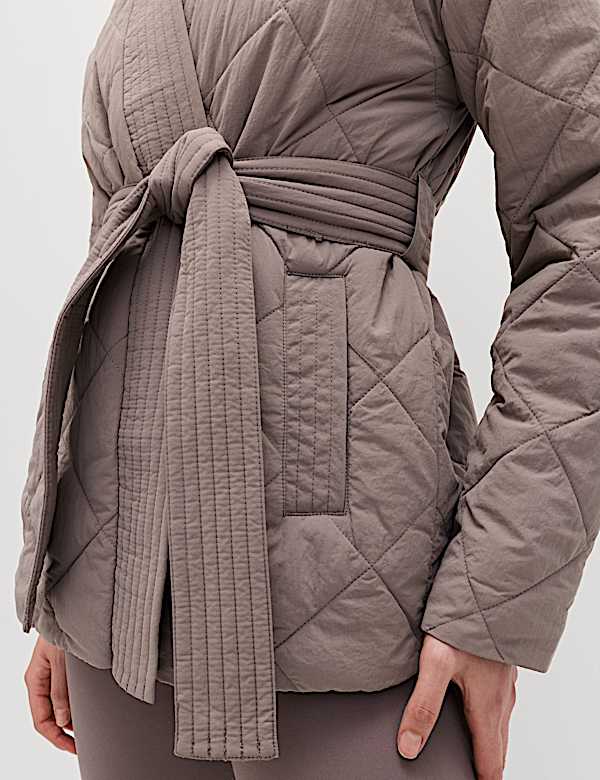 Stormwear&trade; Quilted Longline Wrap Jacket - IL