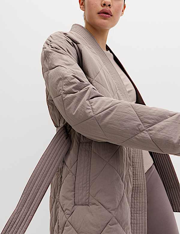 Stormwear&trade; Quilted Longline Wrap Jacket - IL