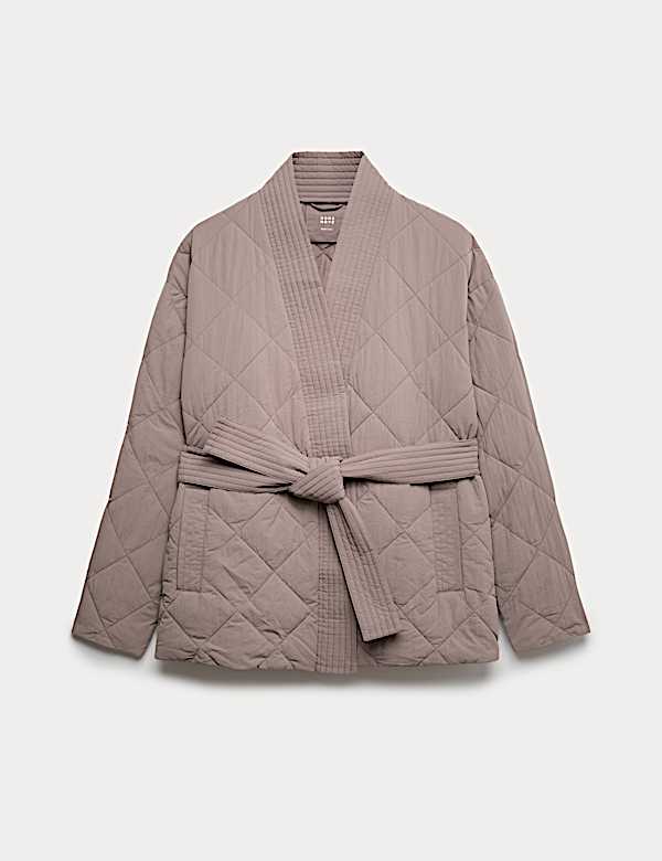 Stormwear&trade; Quilted Longline Wrap Jacket - IL