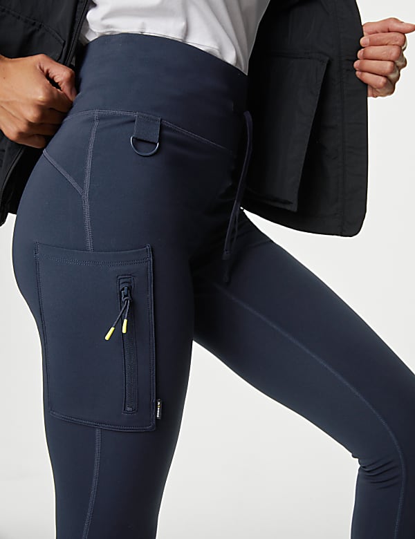 Go Discover Stormwear Walking Leggings DARK OLIVE Leggings M S MY