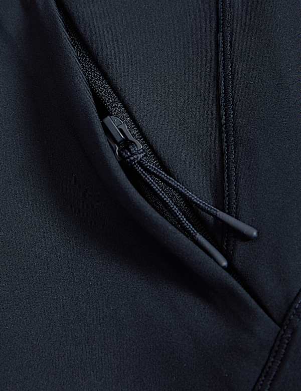 Funnel Neck Zip Up Walking Top