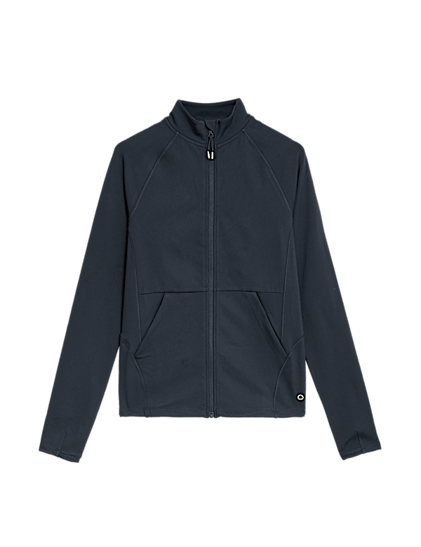 Funnel Neck Zip Up Walking Top