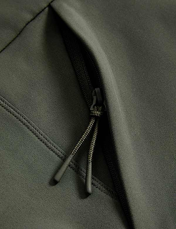 Funnel Neck Zip Up Walking Top
