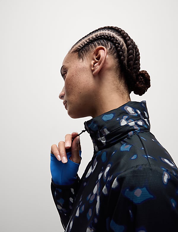 Opvouwbaar sportjasje met Stormwear&trade; en print - BE