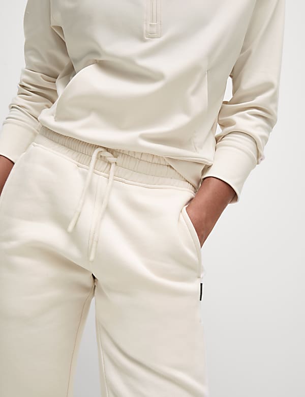 Cotton Rich RelaxedHigh Waisted Joggers