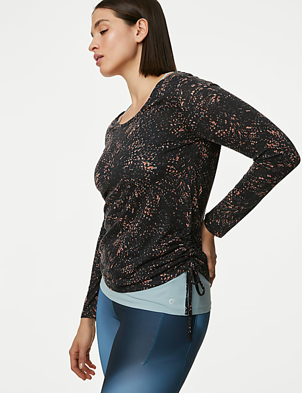 Scoop Neck Strappy Double Layer Top - HU