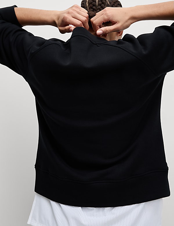 Cotton Rich Crew Neck Sweatshirt - JP