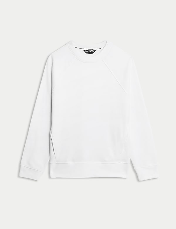 Cotton Rich Crew Neck Sweat-shirt - TW