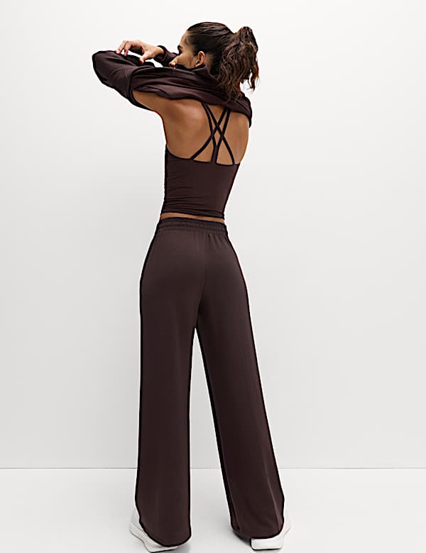 High Waisted Ultraluxe Wide Leg Trousers