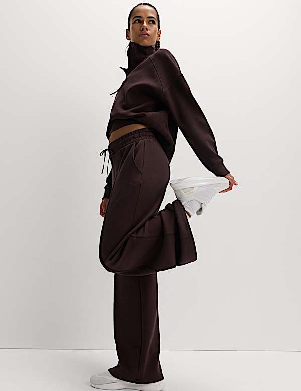 High Waisted Ultraluxe Wide Leg Trousers