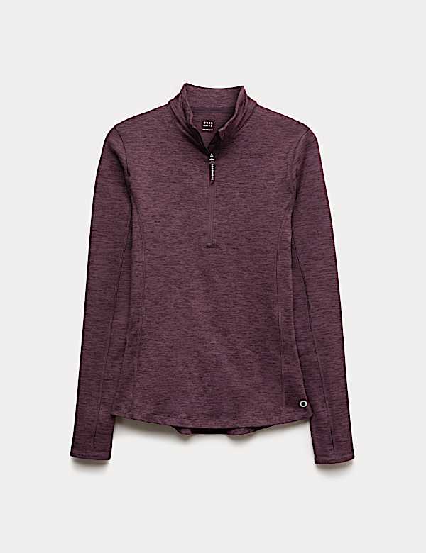 Funnel Neck Half Zip Running Top - VN
