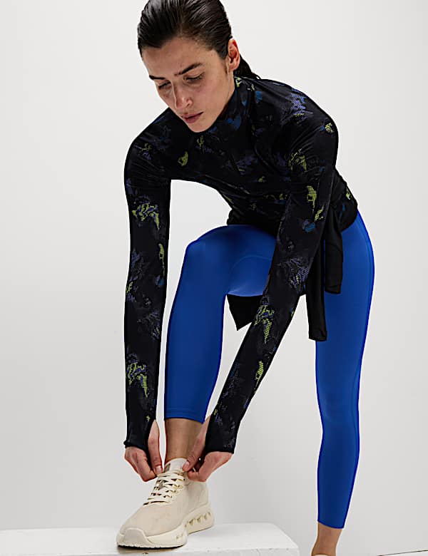 Ultraheat™ Printed Half Zip Running Top - AU