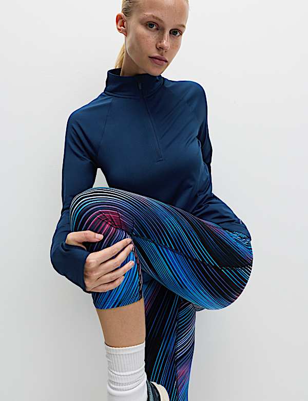 Ultraheat Funnel Neck Running Top - AU