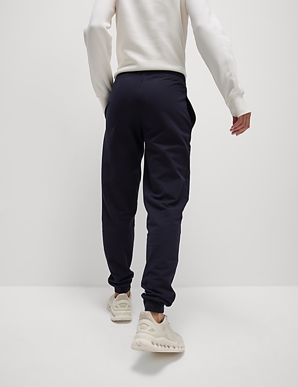 Cotton Rich Cuffed High Waisted Joggers - HU