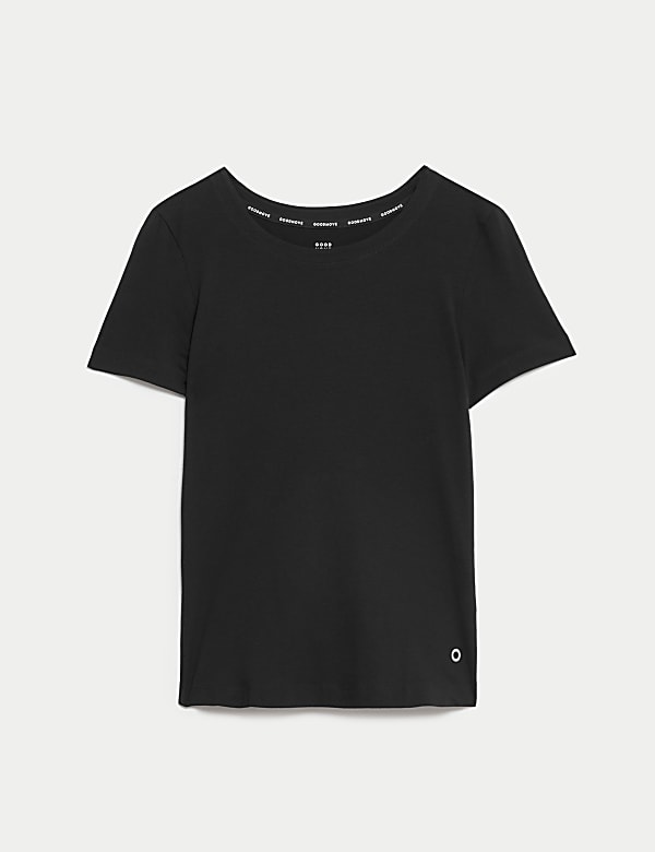 Cotton Rich Scoop Neck T-Shirt - KG