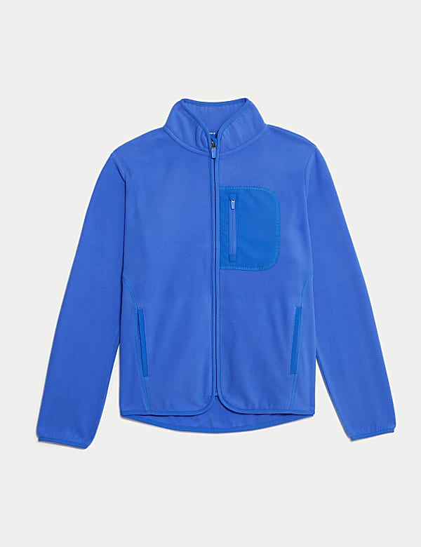 Thermal Zip Up Funnel Neck Fleece - NL